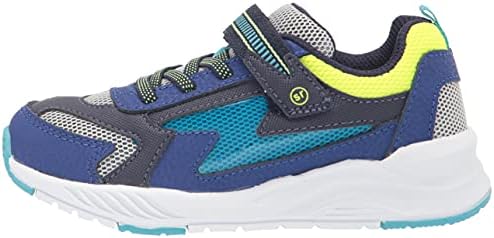 Stride Rite boys Lighted Cosmic Sneaker, Navy Multi, 1.5 Wide Little Kid US | Image 7