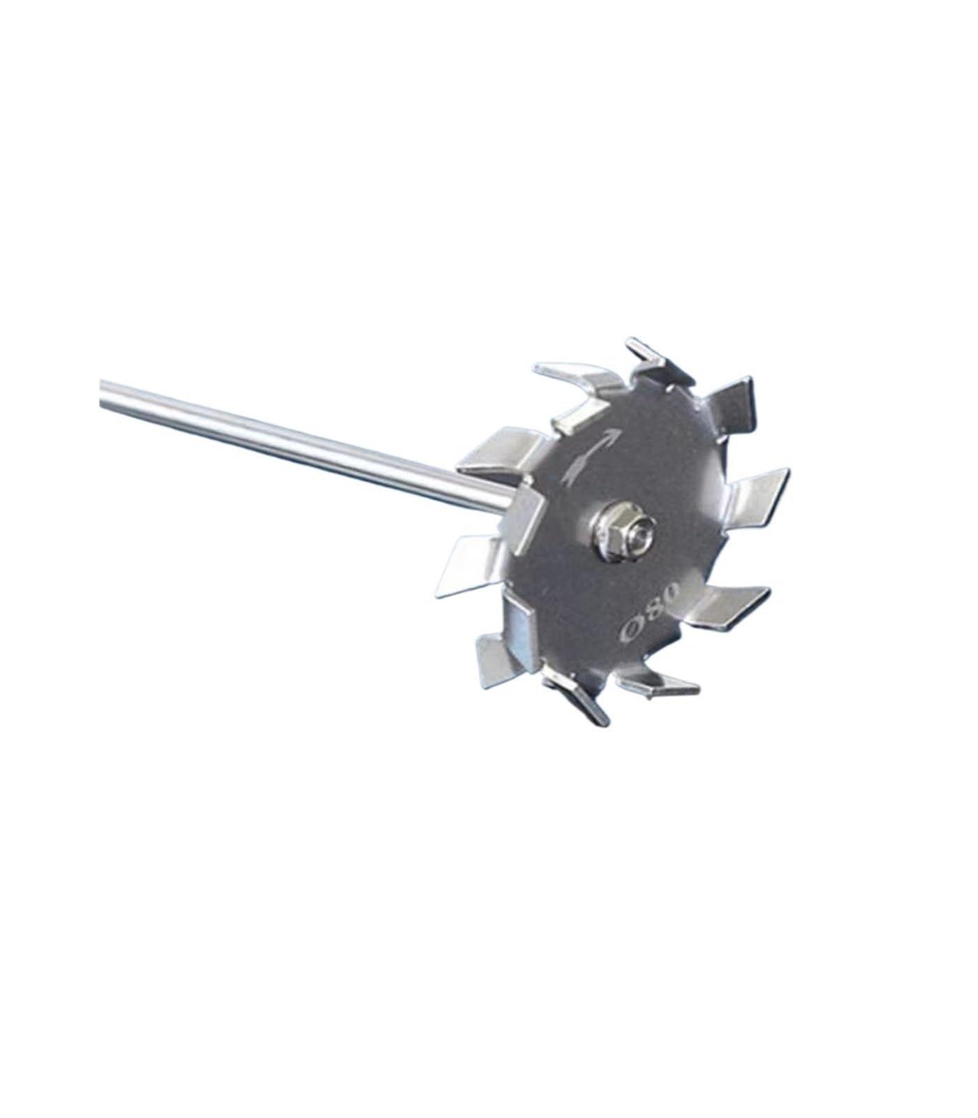 łopatka mieszająca, 12 cm, 1 zestaw laboratoryjnego pręta mieszającego ze stali nierdzewne(12cm disk with rod)