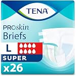 Culottes Ajustables Tena pour Incontinence, Super Absorbance, Taille Large, 26 Compte