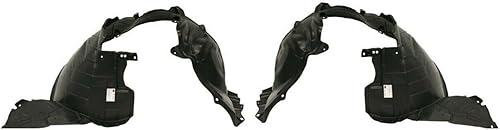 Bnyifoqi Fender Liner Delantero Izquierdo Conductor Derecho Lado Pasajero Plástico Con 2007-2012 Versa 2pcs 14480769