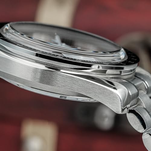 Image of watchdives WD1863 Men Chronograph Watch Japan VK63 Quartz Sports Watches 40mm Bubble Sapphire Crystal Wristwatch 100M Dive Watch