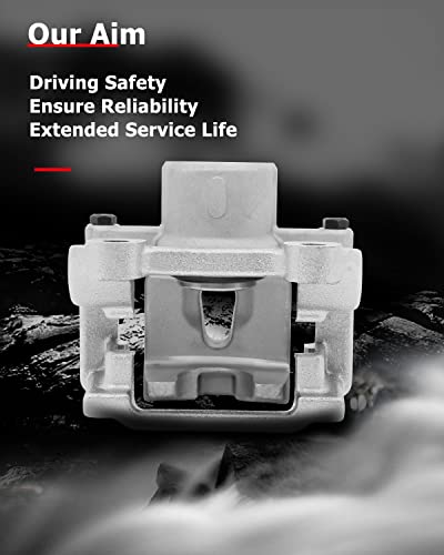 Image of cciyu Rear Left Brake Caliper Assembly w /Bracket 18B4970 For Chrysler For 300,For Dodge For Challenger /For Charger /For Magnum