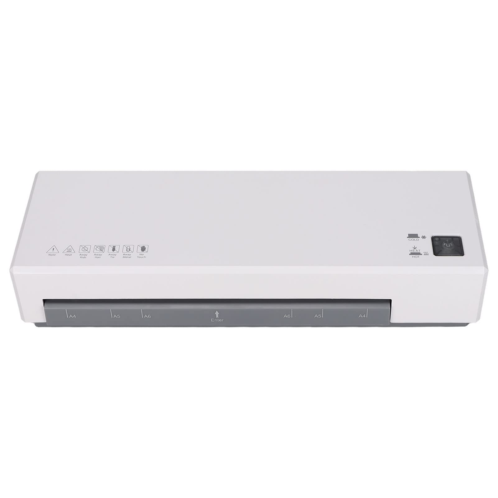 Septpenta Plastificatrice, Plastificatrice da 9 Pollici Macchina Portatile per Laminazione a Freddo Caldo Ad Alta velocità, Laminazione Rapida 280 Mm/Min per Foto 80 125 Microfoni(Unione Europea)
