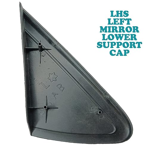 Image of Front Mirror Lower Support Cap For Vento Car | Protect The Mirror against Dust, Dirt, Car Washes, Vandals | Outer Mirror Fender Automatic Trim[2423] (L-H S VENTO CAR)
