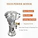 Power Mixer Pneumatic Agitator Clamp-On Drum Agitator Industrial-Grade Pneumatic Shaker Paint Stirring Tool，Pneumatic Paint Mixer, 1/2 Air Agitator with Stand, Folding Propeller, 1000L Capac
