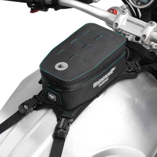 Amazon | Rhinowalk(ライノウォーク) オートバイタンクバッグ、防水2L