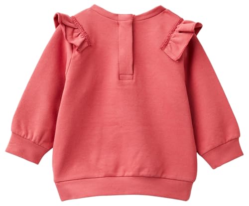 United Colors of Benetton Baby-Mädchen Trikot G/C M/L 3mdua105B Kapuzenpullover, Rosa, 68 cm