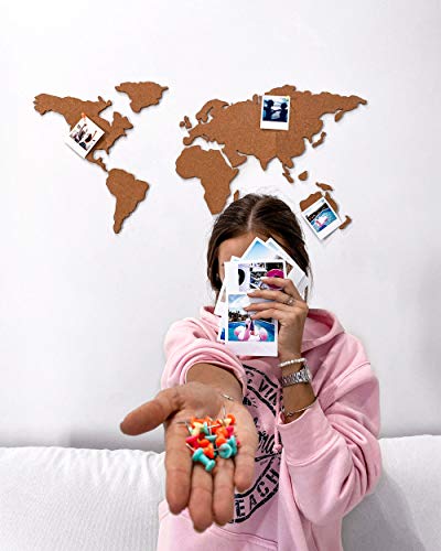 Flamingueo-Mapa-Mundi-Corcho-Pared-Mapamundi-Grande-con-Chinchetas-para-Fotos-Mapa-Mundi-Pared-para-Marcar-Viajes-Mapamundi-Corcho-para-Pared-Mapa-Mundo-455-x-100-cm-Mapa-Mundi-Corcho