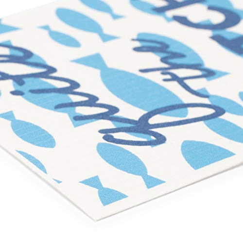 Image of Stephan Baby Silly Sayings Reusable Cellulose Wash Cloth, Quite The Catch