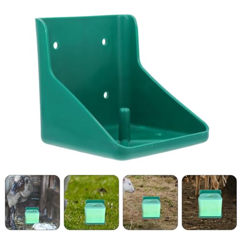 Boîte de sel pour moutons et bétail Housoutil support d’alimentation robuste