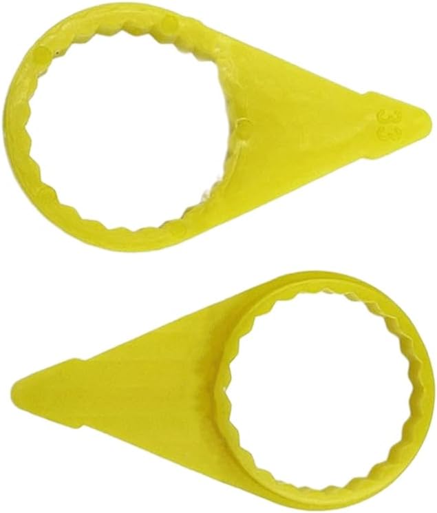 Ldabrye 200Pcs Loose Wheel Lugs Nut for 32mm 33mm Nut HighsVisibility Yellow Wheel Check