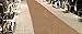 Burlapfabric Burlap Aisle Runner 40 Inches Wide x 55 Foot Long from