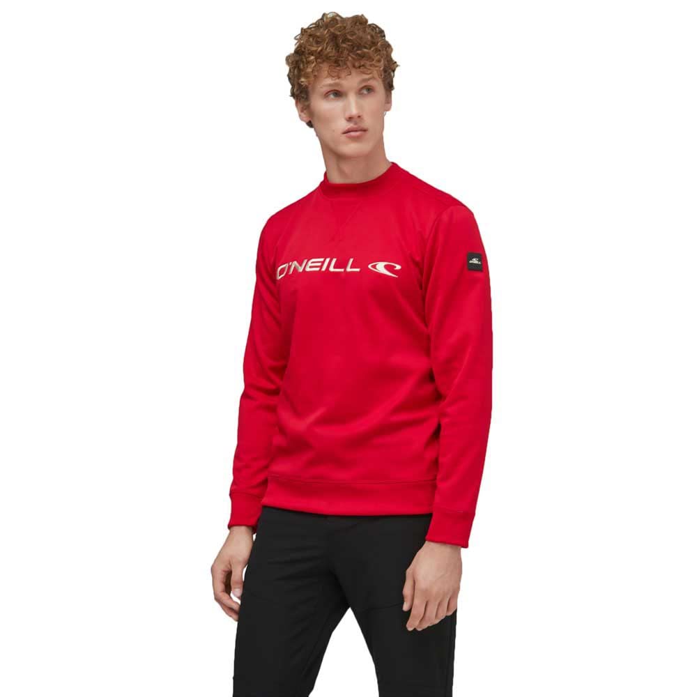 O'Neill Men's Rutile Crew Fleece, 3056 Haute Red, M/L (Pack of 3)