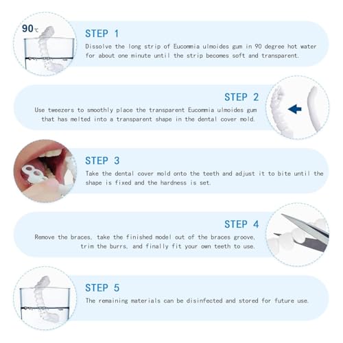 Image of 2 Pairs, for Women and Men, Temporarily Adjustable(White)