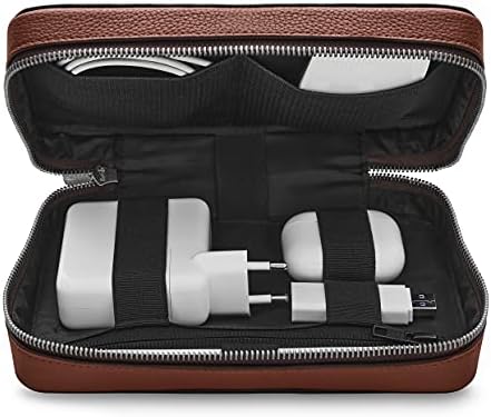 Woolnut Leather Tech Organizer