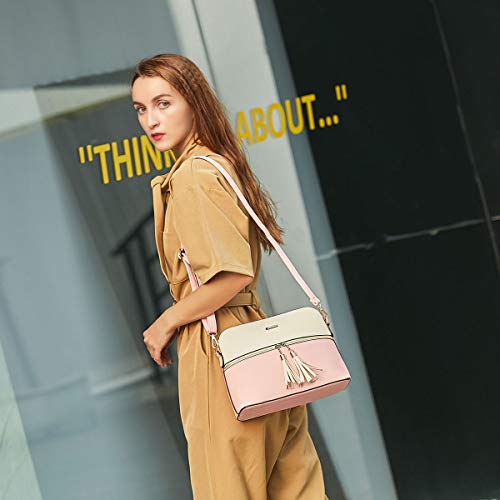 Image of Women Fashion Synthetic Leather Handbags Tote Bag Shoulder Bag Top Handle Satchel Purse Set