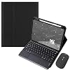 Keyboard Case for Redmi Pad Pro 12.1 2024 with Pencil Holder, Detachable Wireless Keyboard with Touchpad,Tablet Mouse,Black