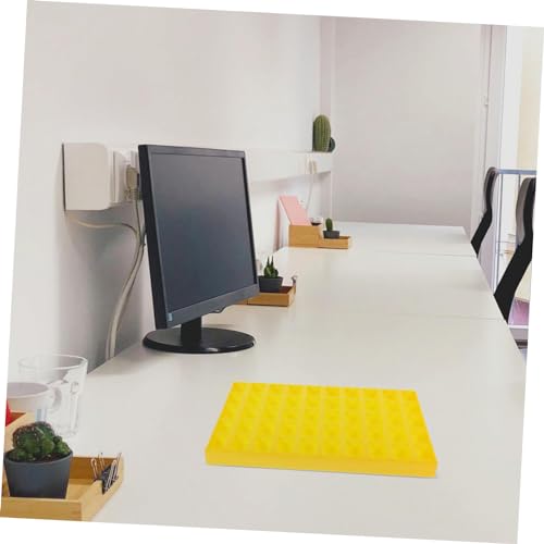 Caja organizadora amarilla para monedas miniatura 3