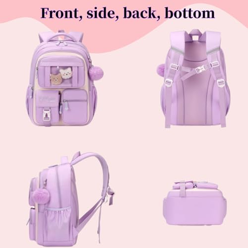 Image of Girls Backpack Kids Backpack for Girls Kawaii Ita Kids School Bookbag for Teen Elementary Middle School