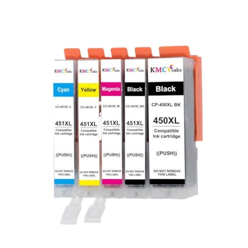 Cartouche encre PGI-450 CLI-451 compatible imprimante jet d'encre MG5540 MG5640 MX924 IX6540