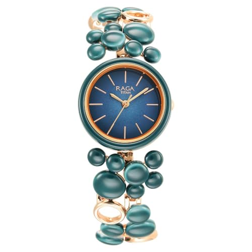 Image of Titan Analog White Dial Women's Watch-95148KD02