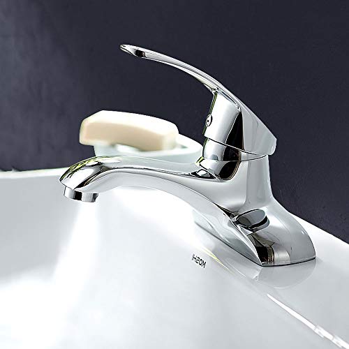 Mitigeur en laiton chromé haut de gamme pour une salle de bain moderne