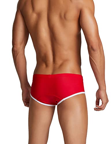 SEOBEAN Mens Sexy Low Rise The 22th Swim Boxer Swimwear 2209032