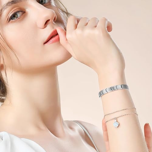 EIHI Italienisches Charm Armband Set mit Charms und Entfernungs- und Installationswerkzeugen