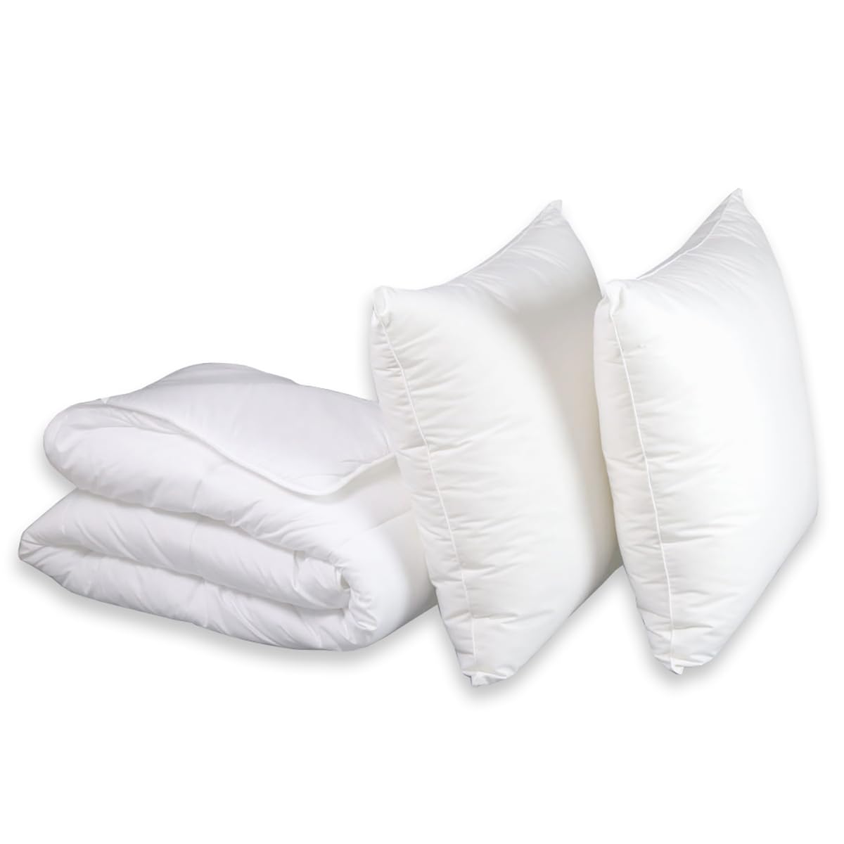 DODO - Pack Clima Fresh 1 Couette Tempérée 140x200 cm + 1 Oreiller Medium 60x60 cm - Garnissage Fibre THERMOREGULAR Lite 300g/m² - Sensation fraicheur - Enveloppe Coton - Piquage Lignes