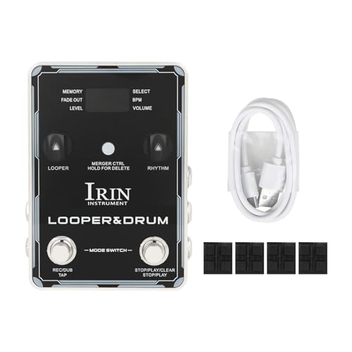 Drum Machine Looper Pedal Gitarrenpedal aus Aluminiumlegierung mi...