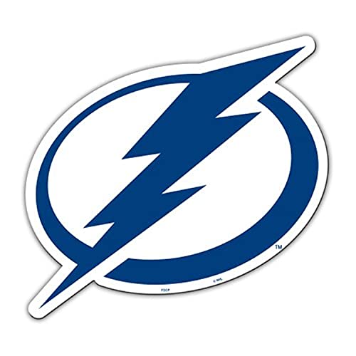 Fremont Die NHL Tampa Bay Lightning Vinyl Team Logo Magnet, 12