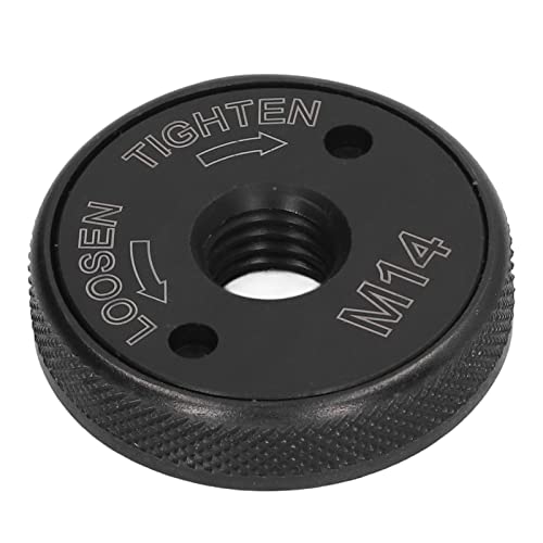 Grinder Pressure Plate, M14 Self Locking 40Cr Angle Grinder Flange Nut 45mm for Working