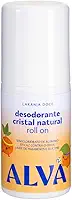 Alva Desodorante Roll On Infantil Laranja Doce 50ml Alva