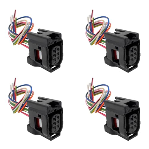 AUTO OCCASION 4 Pack Reverse Backup Sensor 89341-0C010 Parking Rear Bumper Parking Assist Sensor Connector Compatible with Toyota RAV4 2017-2018 Tacoma 2017-2023 Tundra 2017-2021