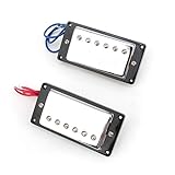 humbucker pickup set Spacio entre las cuerdas de la pastilla del mástil : 50mm;Resistencia DC de la pastilla del mástil : 7,2K.Calidez y tono rico. sobremarcha suave,sonido de poder dulce