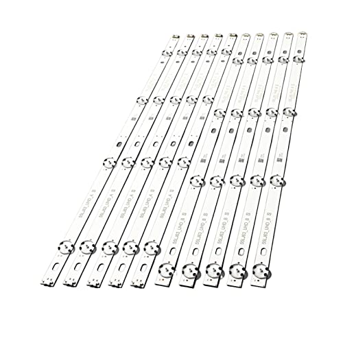 TILEZE Striscia di retroilluminazione a LED a 8 LED, adatta per TV LG da 55', adatta per Innotek 17Y 55INCH_B-TYPE SSC_55UJ630V 55UJ6300 55UJ634V 55UJ63 55LJ63_UHD_B 55LJ55_FHD_A