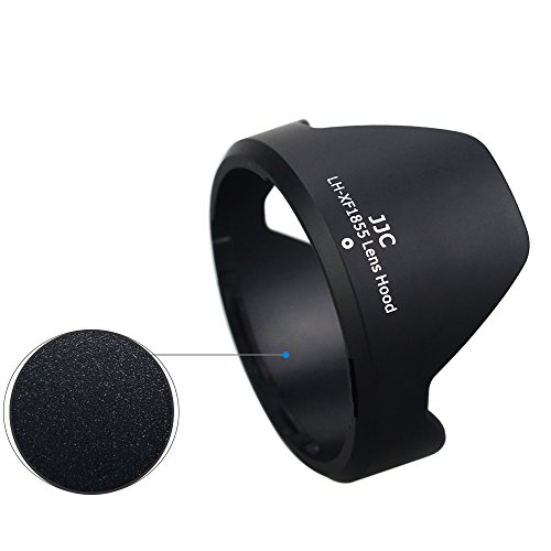 Image of JJC Lens Hood for Fujifilm XF 18-55mm F2.8-4 R LM OIS & XF 14mm F2.8 R Lens | Bayonet, Reversible, Allows to Attach 58mm Filter & Lens Cap, No Vignetting