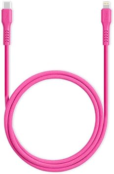 ttec USB-C - Lightning H zl   arj Kablosu 120cm Neon Neon Pembe