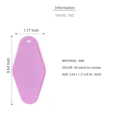 Grozon 100Pcs Custom Motel Keychain Hotel Keychains Vintage Key Chain Luggage Tag Key Tag Bulk Personalized Keys Chain #TOP3