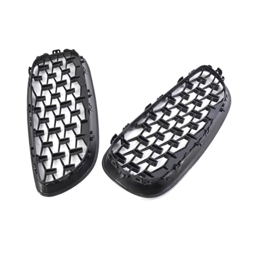 Rejilla frontal estilo diamante negro cromado que transforma tu BMW Z4 E89 6