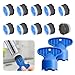Produktbild MMDOCO 10erPack Wasserhahn Luftsprudler, WasserhahnSieb Luftsprudler, Kitchen Sink Aerator, mit 2 Schlüsseln Wasserhahnsieb Luftsprudler-Einsätze, für die meisten Wasserhähne (M18.2)
