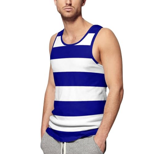 Débardeur patriotique Grèce chemise été drôle sans manches pour homme