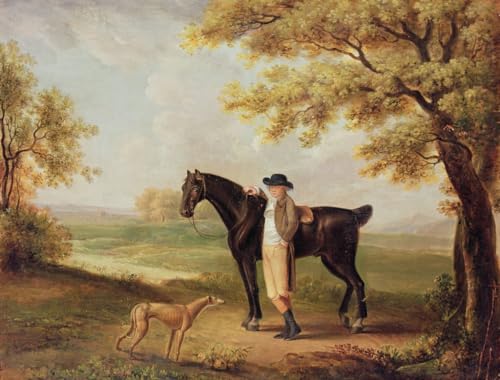 Impression d'affiches Toile George Garrard Cavalier Whippet Mur Vide 60x90