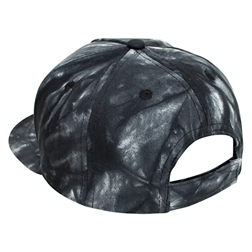 Baby Hip-Hop Hats Kids Boys Girls Solid Color/Tie-Dye Baseball Caps Toddler Outdoor Flat Brim Trend Hats4