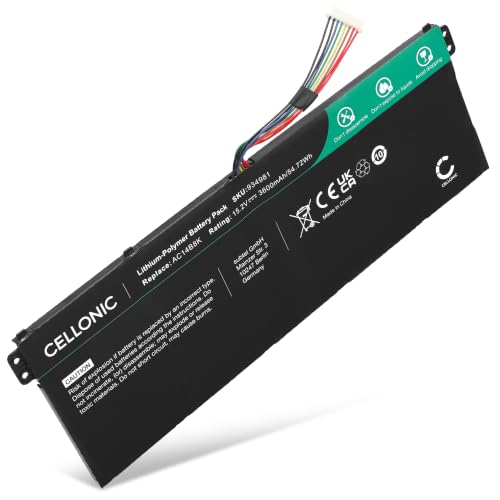 CELLONIC 1x Akku für Notebook Kompatibel mit Acer Nitro 5 AN515-52-56RB, Aspire 5 A515-55G, Aspire 5 A517-51GP, AC14B8K - (3600mAh, 15.2V)