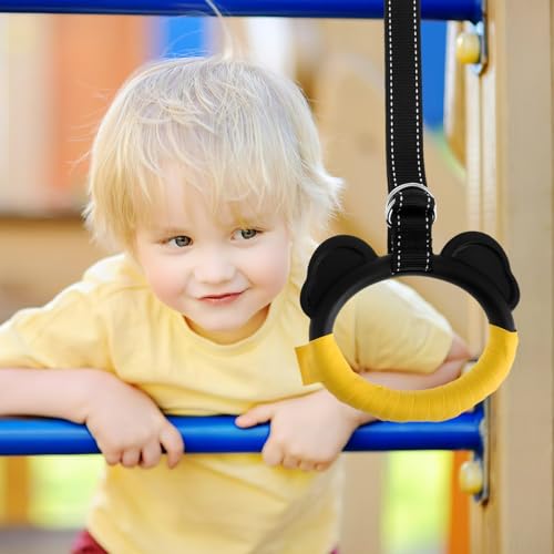Anillas de gimnasia resistentes para niños y niñas miniatura 5