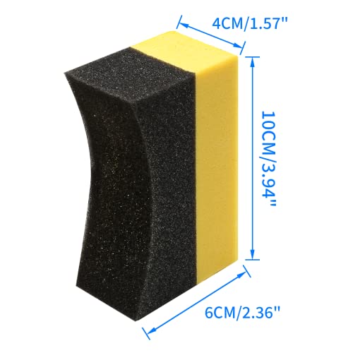 Unlorspy UNLORSPY20220901-002 6 Pcs Tire Applicator Dressing Shine Sponge thumb #1
