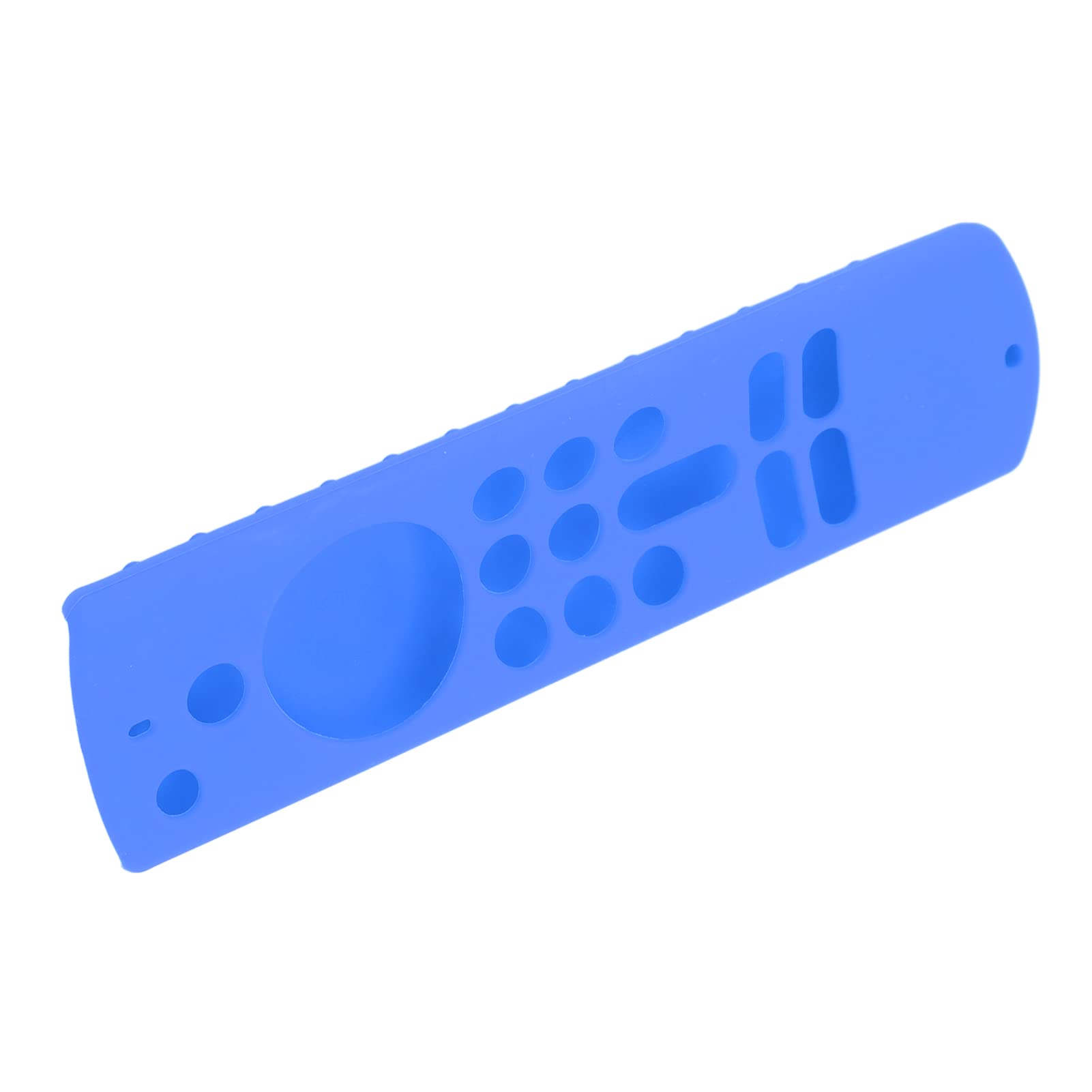 Funda Protectora de Silicona Suave para Mando a Distancia TV Stick, Antideslizante con Cordón, Recortes Precisos, Ligera, 3.ª Generación (Blue)