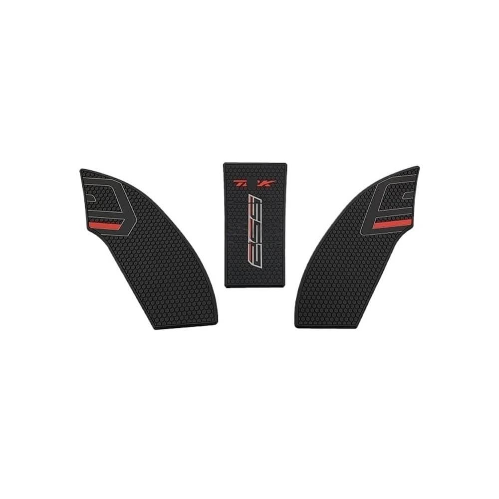 Protections Latérales Antidérapantes TRK552 : Autocollants Réservoir Moto