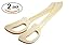 Adventure Awaits - 2-Pack Play Sword Set - Handmade Wooden Lightweight Toy Swords for Outdoor Play